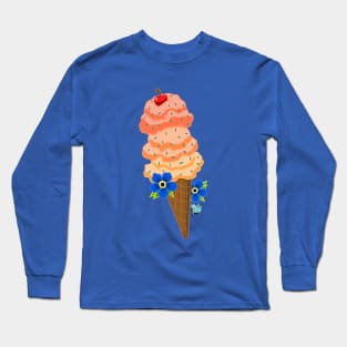 Ice Cream Long Sleeve T-Shirt